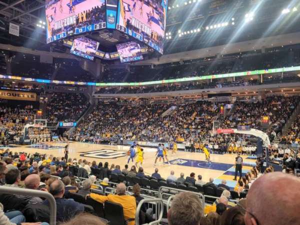 Fiserv Forum, section: 104, row: 8, seat: 13