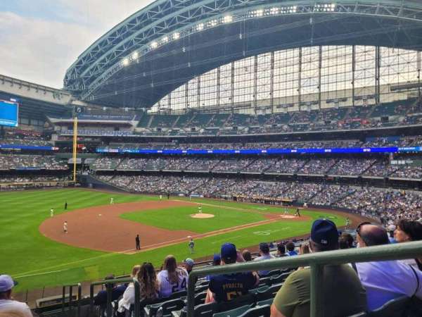 American Family Field, section: 228, row: 9, seat: 1