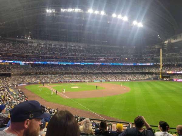 American Family Field, section: 207, row: 6, seat: 7