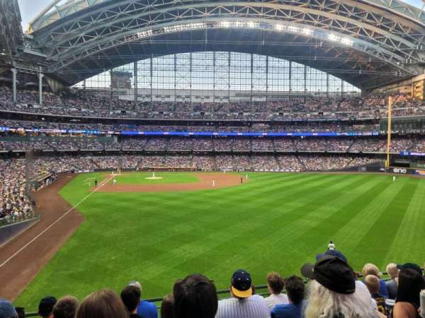 American Family Field, section: 204, row: 6, seat: 12