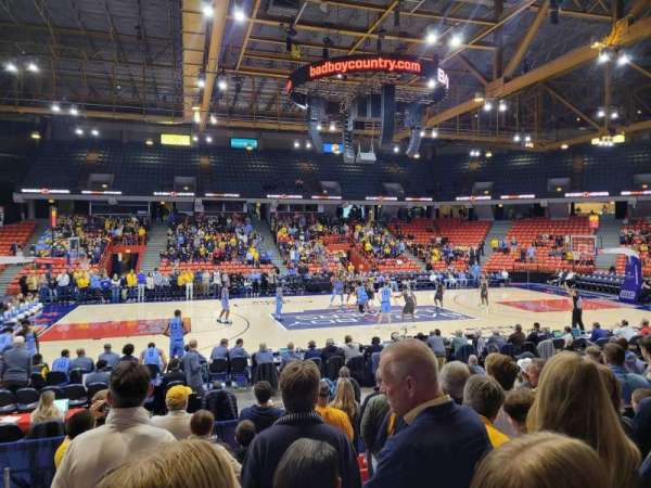 Credit Union 1 Arena, section: 114, row: M, seat: 19