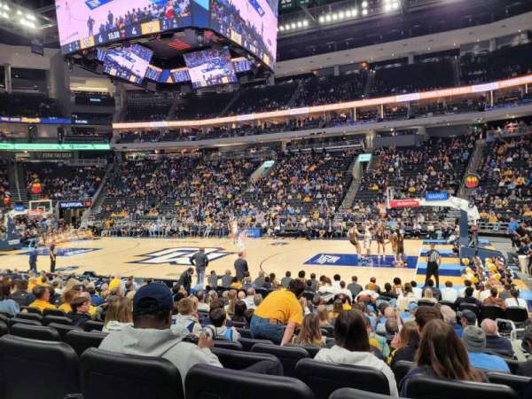 Fiserv Forum, section: 116, row: 10, seat: 4