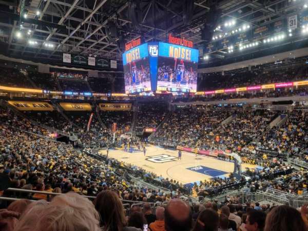 Fiserv Forum, section: 103, row: 25, seat: 18