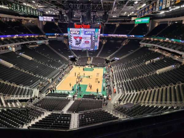 Fiserv Forum, section: 228, row: 4, seat: 18