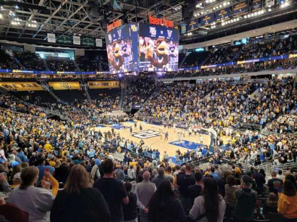 Fiserv Forum, section: 103, row: 25, seat: 15