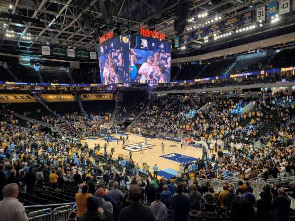 Fiserv Forum, section: 103, row: 24, seat: 14