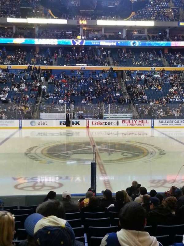 KeyBank Center, section: 105, row: 7, seat: 14