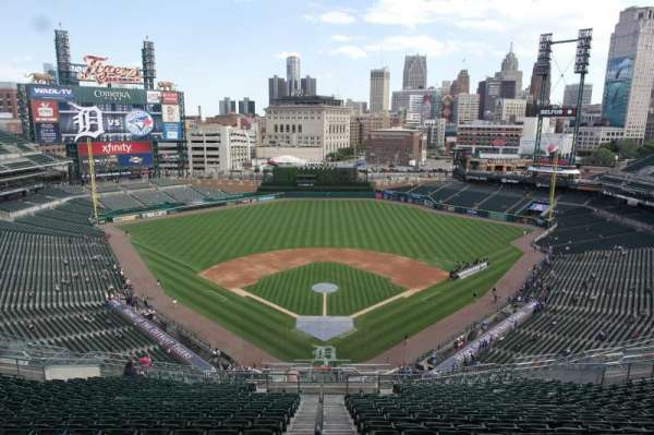 Comerica Park, section: 115, row: 16, seat: 1