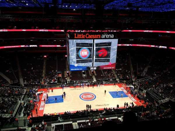 Little Caesars Arena, section: 212, row: 4, seat: 15
