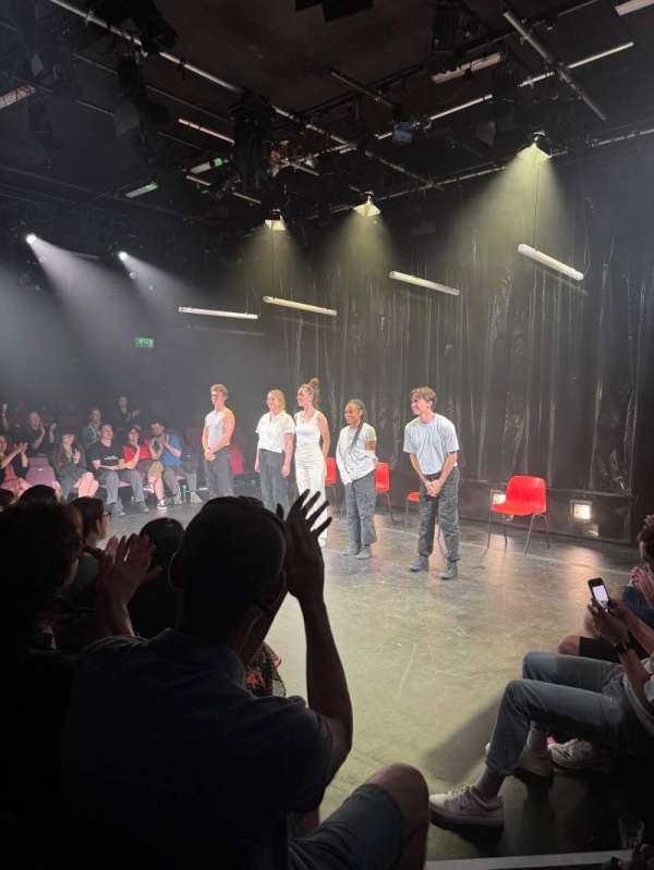 King's Head Theatre, section: STALLS, row: D, seat: 15