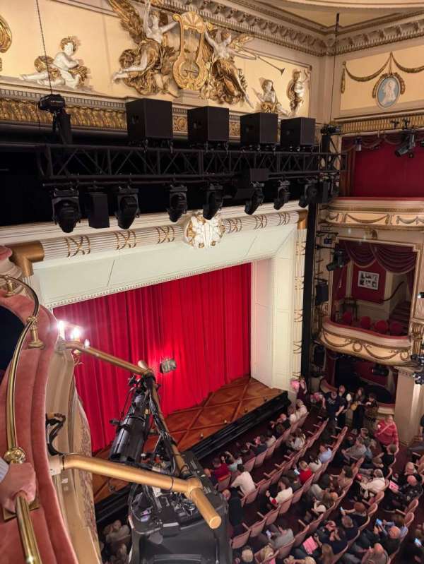 Noël Coward Theatre, section: Grand Circle, row: AA, seat: 21