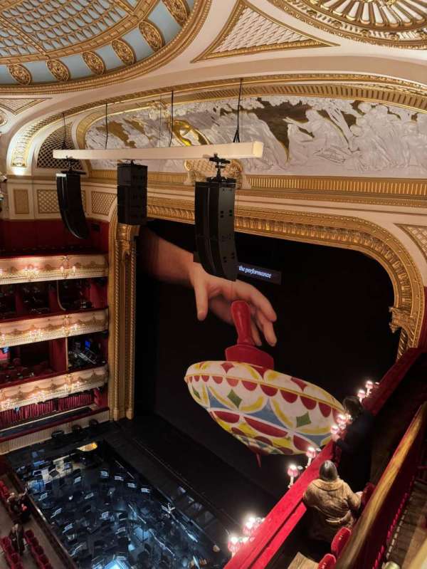 Royal Opera House, section: Upper Slips, row: CC, seat: 25