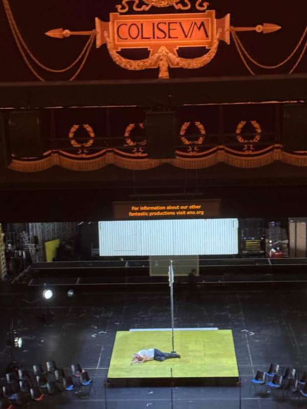 London Coliseum, section: Balcony, row: C, seat: 23