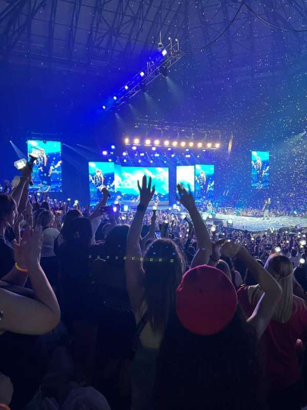Dickies Arena, section: 122, row: 9, seat: 3