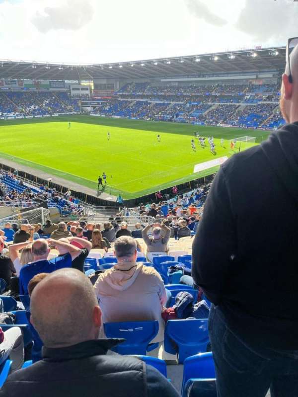 Cardiff City Stadium, section: 109, row: JJ, seat: 707