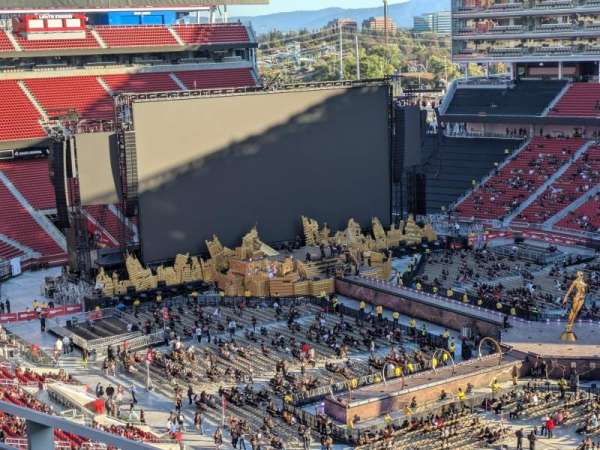 Levi's Stadium, section: 309, row: 2, seat: 12