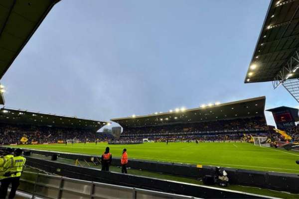 Molineux Stadium, section: JL2, row: A, seat: 52