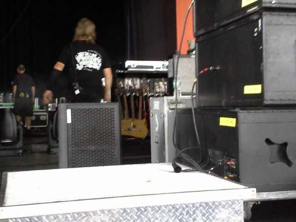 Bethel Woods Center for the Arts, section: 3, row: Pic from aisle, seat: Left most aisle on