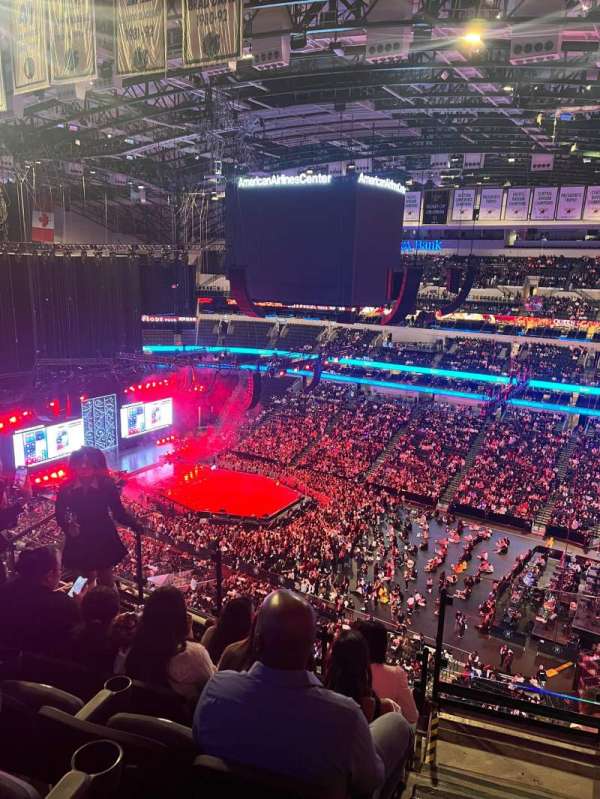 American Airlines Center, section: 324, row: K, seat: 3
