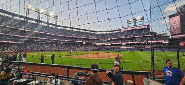 Citi Field, section: 111, row: 1, seat: 6