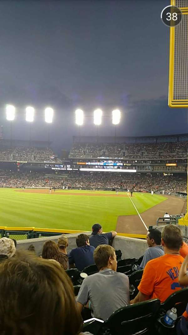 Comerica Park, section: 144, row: H, seat: 11