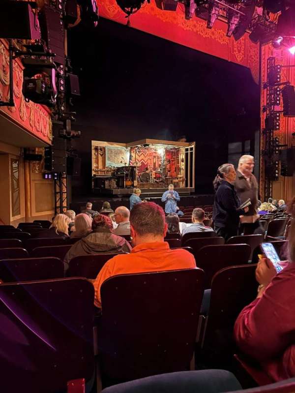 Longacre Theatre, section: Orchestra L, row: N, seat: 14