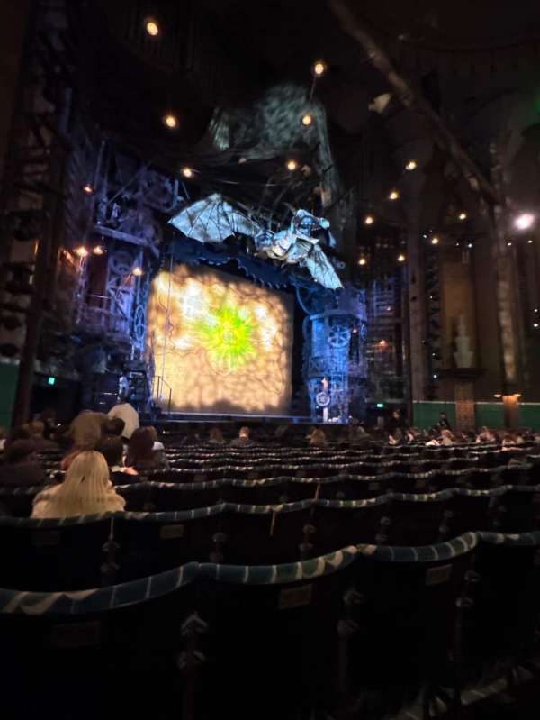 Apollo Victoria Theatre, section: Stalls, row: O, seat: 43