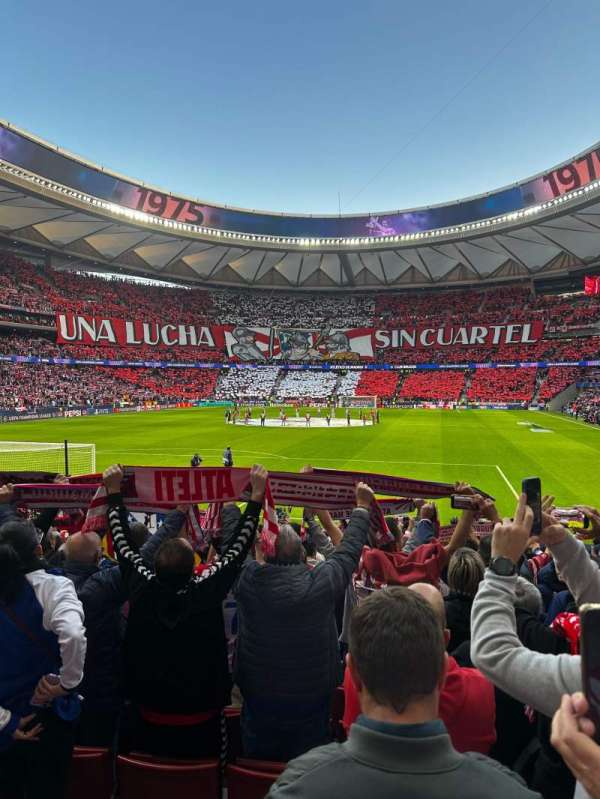 Estadio Metropolitano, Madrid, section: 113, row: 15, seat: 10