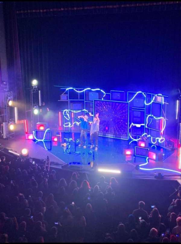 O2 Apollo Manchester, section: Circle, row: A, seat: 6