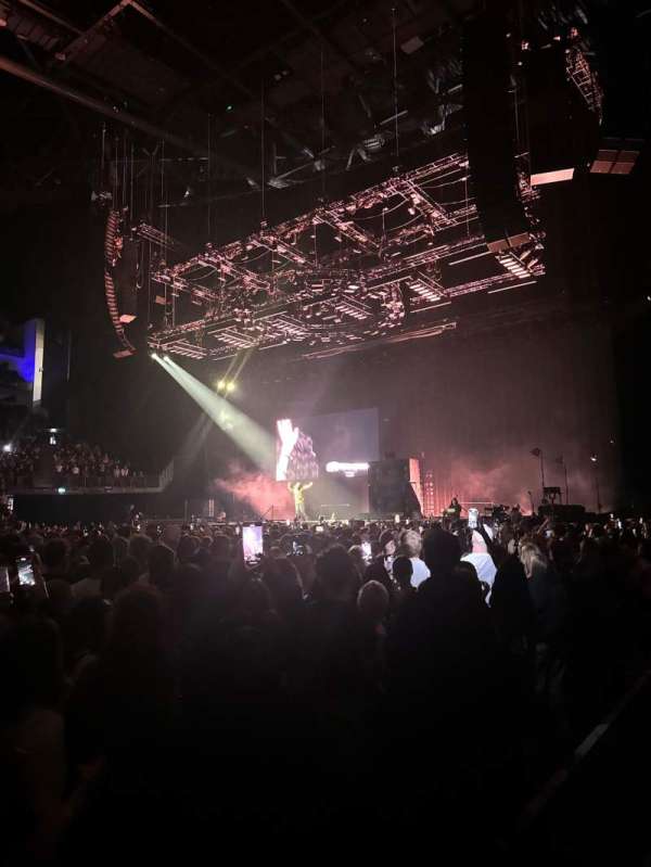 The O2, London, section: 111, row: c, seat: 358
