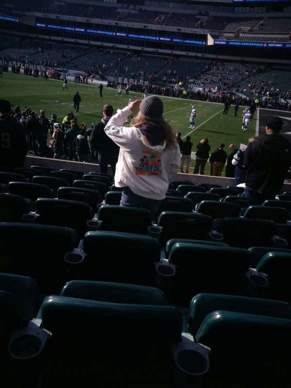 Lincoln Financial Field, section: 124, row: 9, seat: 16