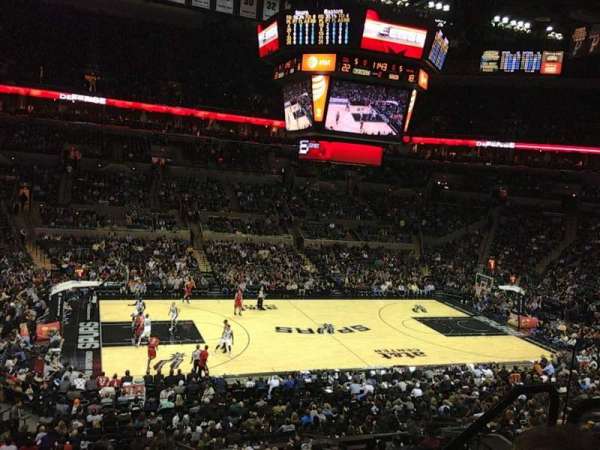 Frost Bank Center, section: 109, row: 30, seat: 5