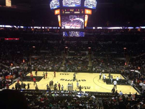 Frost Bank Center, section: 107, row: 31, seat: 5