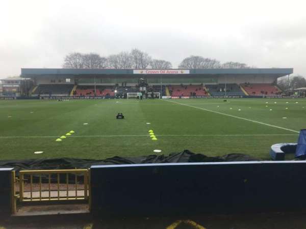 Spotland Stadium, section: Q, row: C, seat: 118