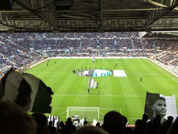 St James' Park, section: GS-T, row: H, seat: 61