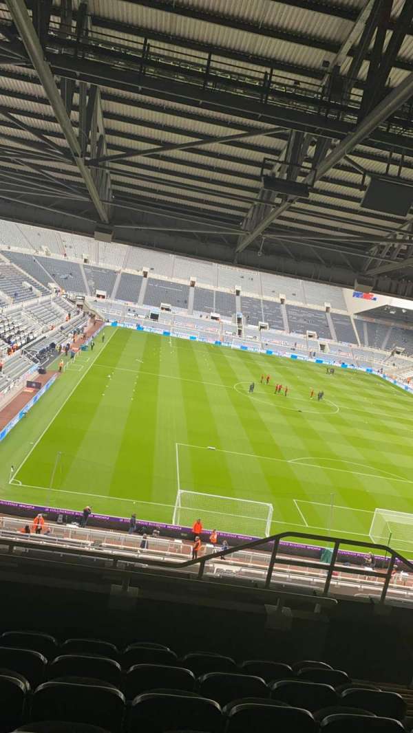 St James' Park, section: GS-V, row: G, seat: 117