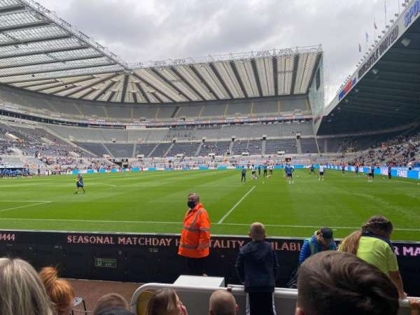 St James' Park, section: GS-A, row: DD, seat: 29
