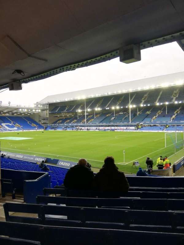Goodison Park, section: LB6, row: J, seat: 287