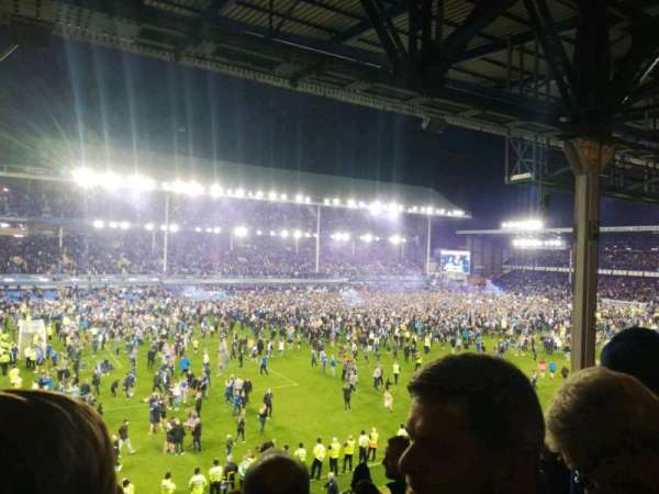 Goodison Park, section: UV1, row: H, seat: 30