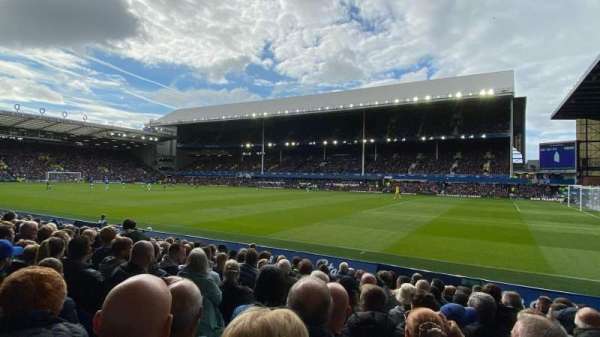 Goodison Park, section: PK5, row: 12, seat: 212