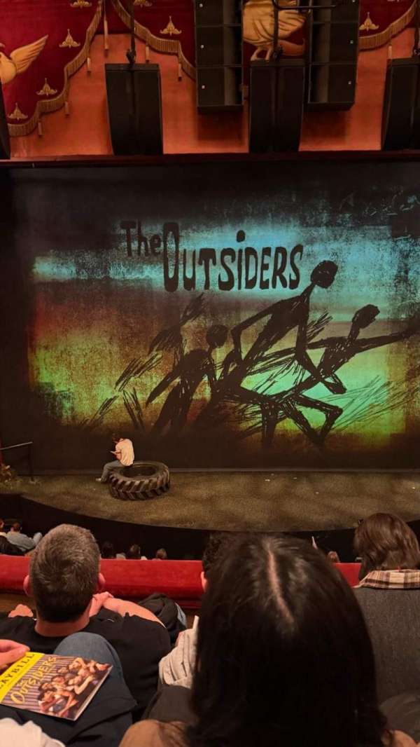 Bernard B. Jacobs Theatre, section: Mezzanine C, row: C, seat: 109