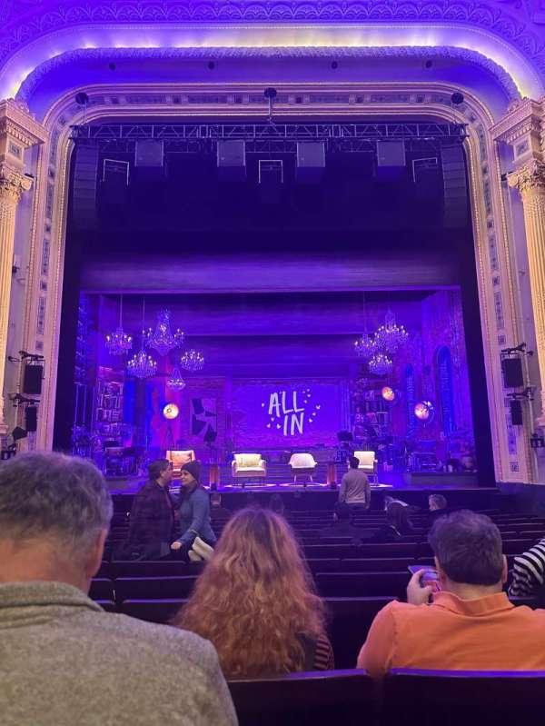 Hudson Theatre, section: Orchestra C, row: N, seat: 109
