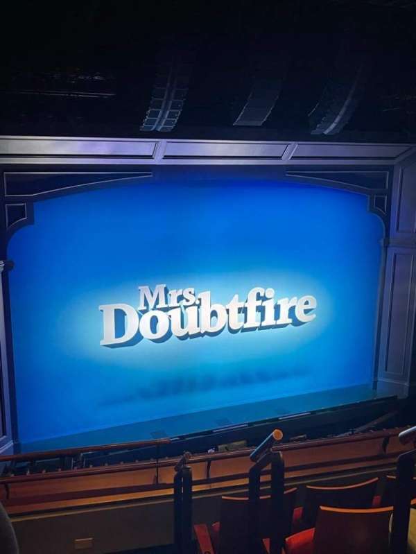 Stephen Sondheim Theatre, section: Mezzanine L, row: DD, seat: 3