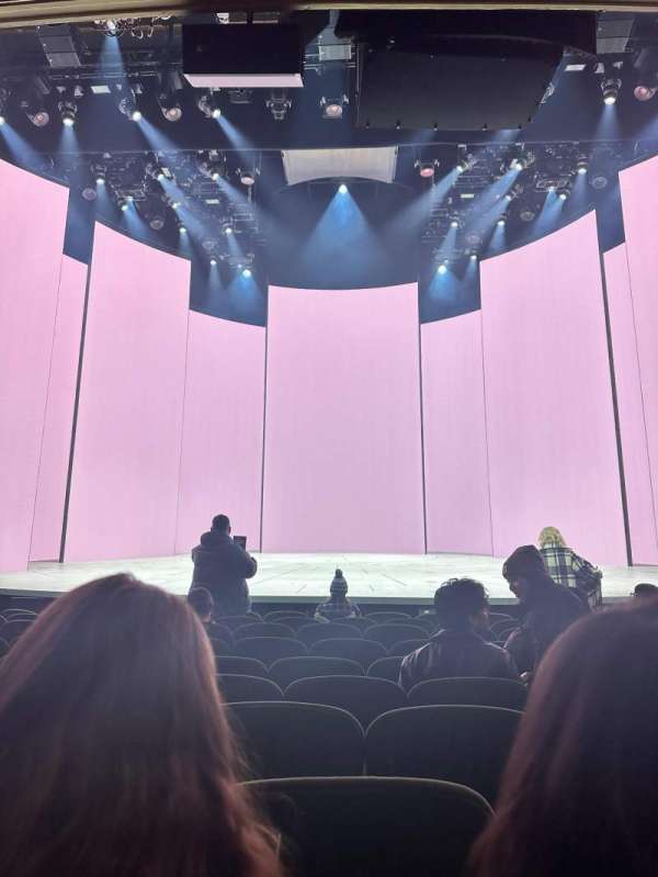 Nederlander Theatre, section: Orchestra C, row: K, seat: 107