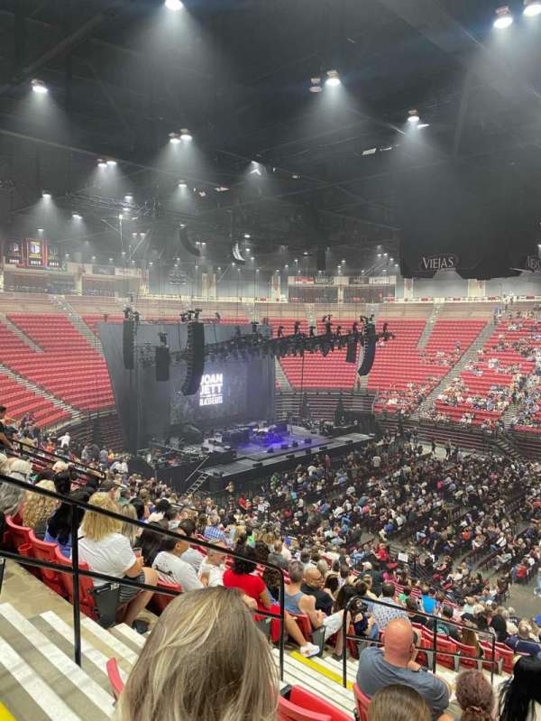 Viejas Arena, section: T, row: 27, seat: 23