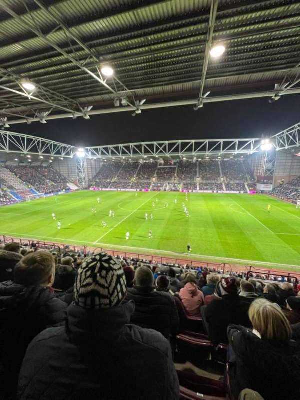 Tynecastle Stadium, section: C, row: 24, seat: 21