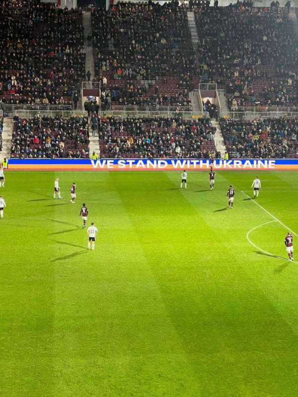 Tynecastle Stadium, section: C, row: 24, seat: 21