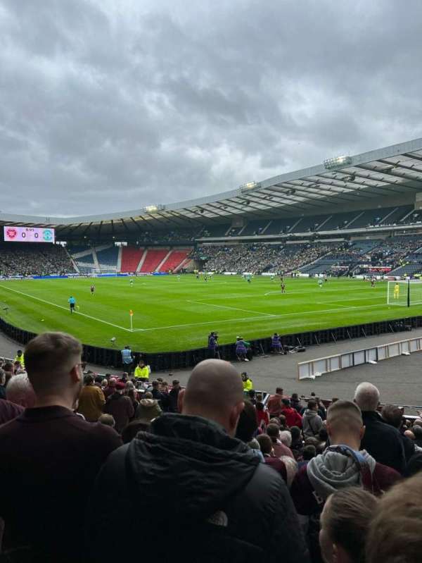 Hampden Park, section: B5, row: S, seat: 122
