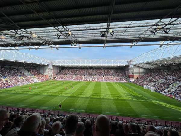 Tynecastle Stadium, section: C, row: 24, seat: 20