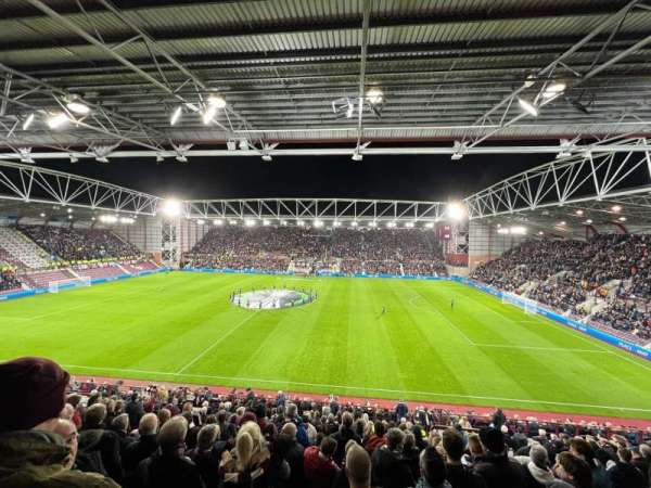 Tynecastle Stadium, section: C, row: 24, seat: 22